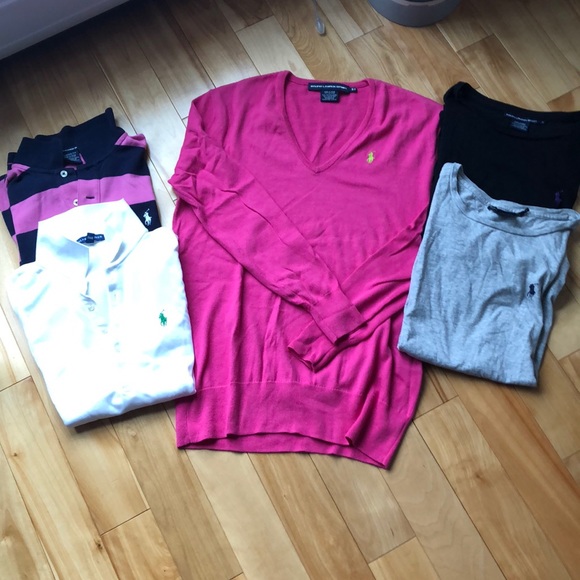 Polo Ralph Lauren Tops - Ralph Lauren bundle includes 5 items